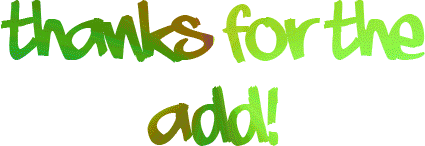 Thanks for the add!